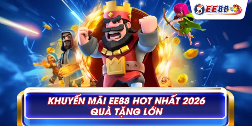 Khuyến mãi EE88 hot nhất 2026 quà tặng lớn